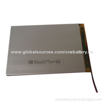 Lithium Polymer Rechargeable Battery with 2,500mAh 3.7V PL074773